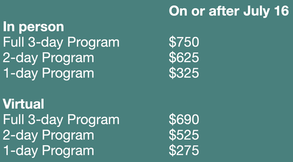 2025 registration rates